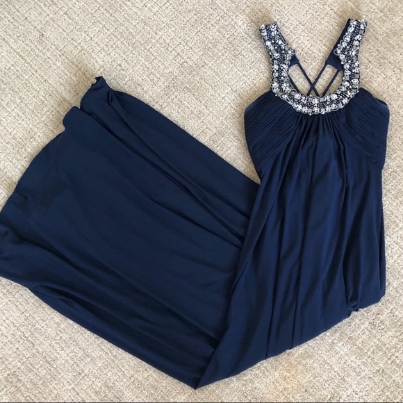 Nordstrom Blue Prom/Bridesmaid Dress Size 8 - Picture 1 of 2